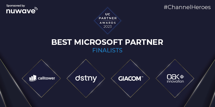 uctodaynews's tweet photo. ๐ We're pleased to reveal the finalists for the #UCPAwards23 Best @Microsoft Partners! ๐
๐ฅ The finalists are:
๐ @calltower
๐ @Dstnyse
๐ @Giacomcm
๐ @oakinnovationuk
Congrats to our finalists!
#Microsoftpartners #MicrosoftTeams #UComms https://t.co/XnQQked8kR
