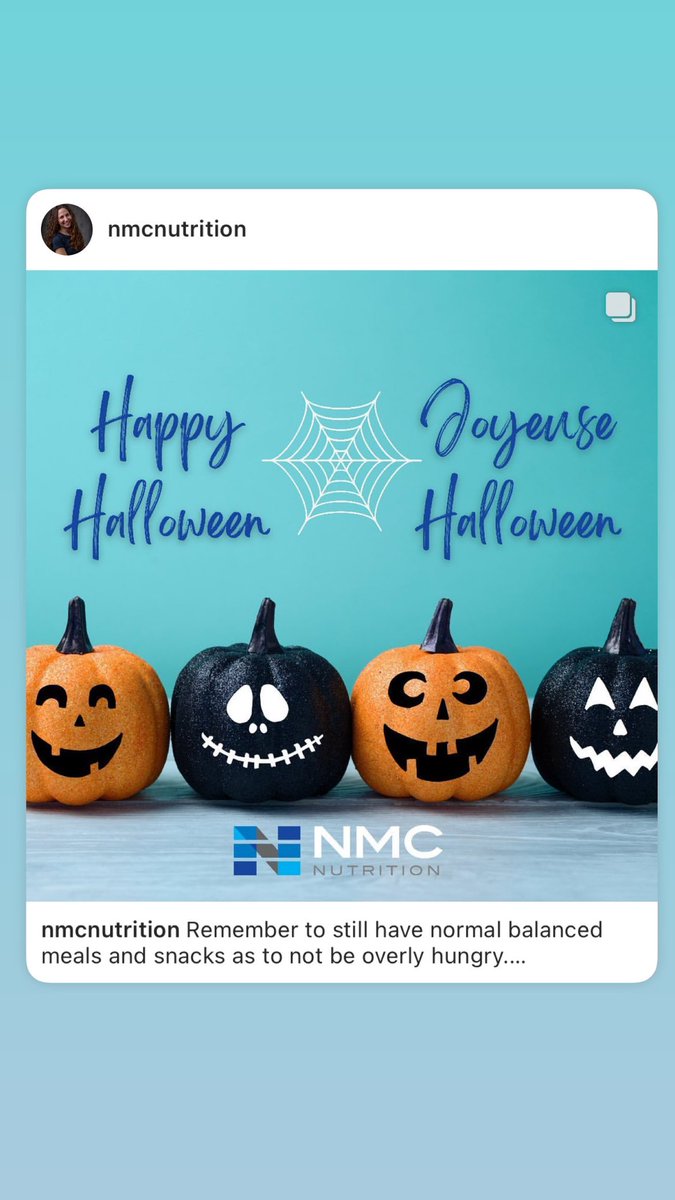 Remember to still have normal balanced meals and snacks as to not be overly hungry. 

Don’t refer to these foods as treats, cheats or junk. Neutral wording helps remove the guilt or the feeling of needing to “earn” it.

#sportsnutrition #halloweenathletes #sportsdietitian