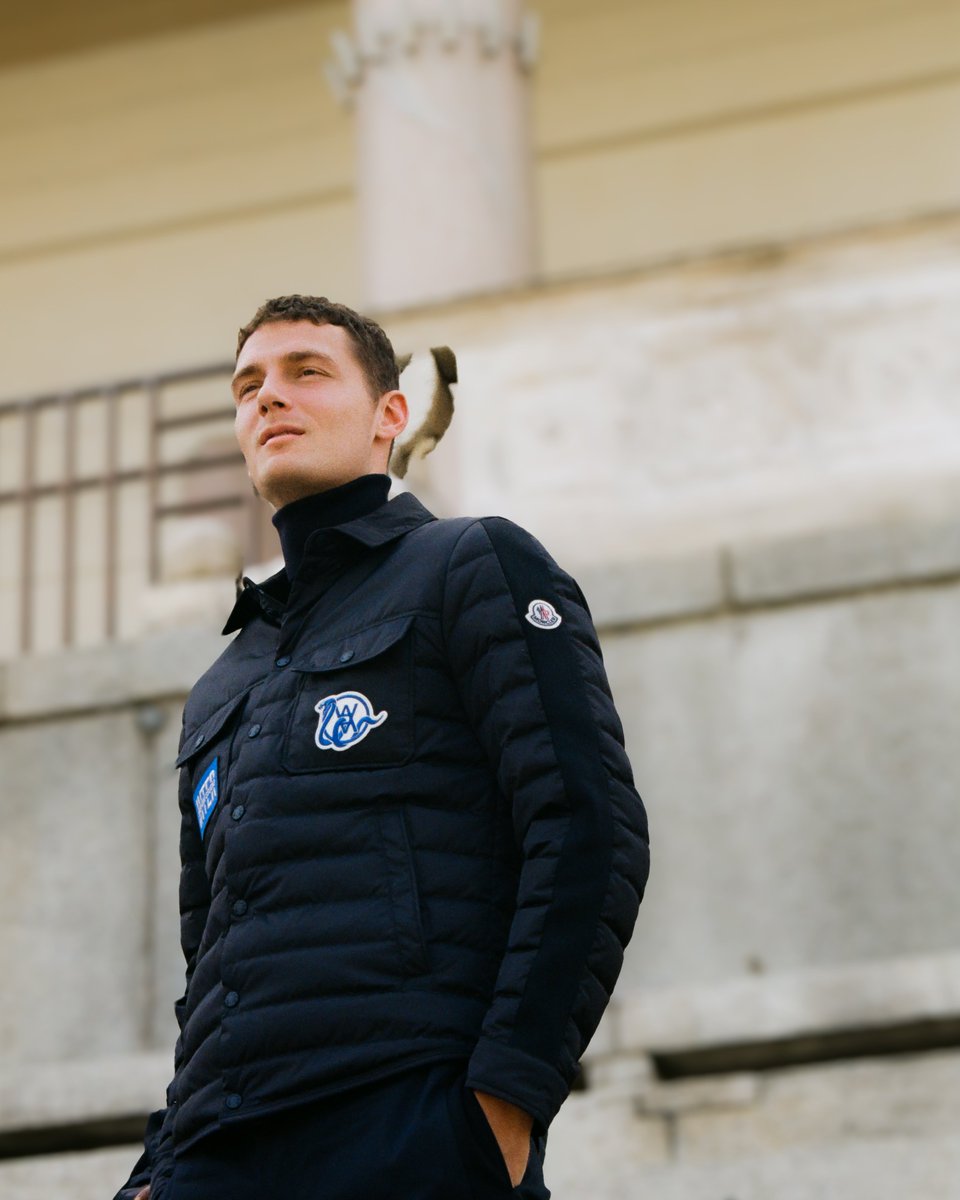 Inter's tweet image. Dietro le quinte con Highsnobiety 📸

#INTERXMONCLERBYARSHAM
#INTERCONNECTED
@Moncler @DanielArsham