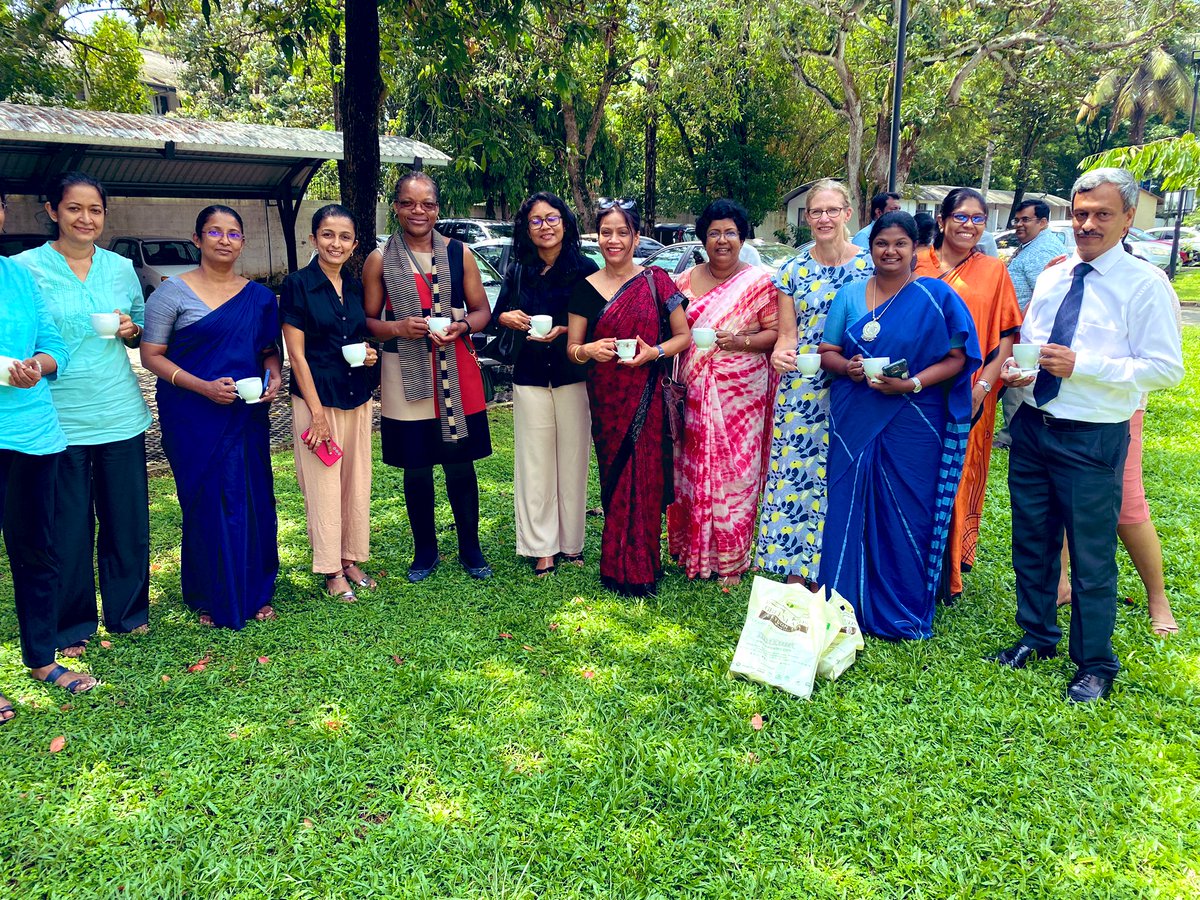 Prof Priya Paudyal (@paudyal1) on Twitter photo Hello from Colombo! 👋🏽
<a href="/KeeleUniversity/">Keele University 🐿️</a> #globalhealth team and the Institute for Research & Development team in Sri Lanka learning together to strengthen #publichealth and #primarycare. Hello from Colombo! 👋🏽
<a href="/KeeleUniversity/">Keele University 🐿️</a> #globalhealth team and the Institute for Research & Development team in Sri Lanka learning together to strengthen #publichealth and #primarycare.
