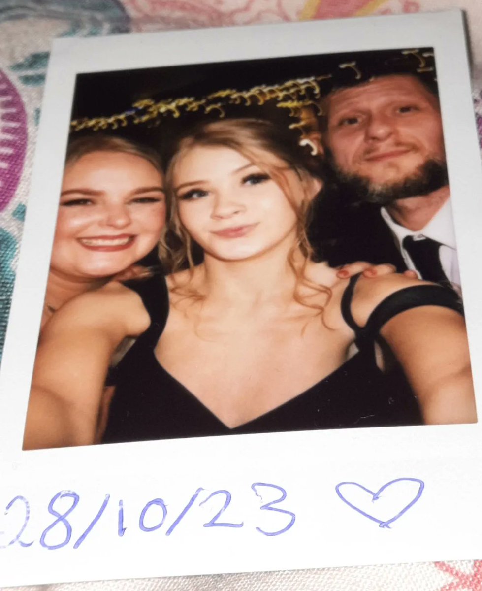 Love my little family #Polaroidselfie #justthethreeofus #weddingfun