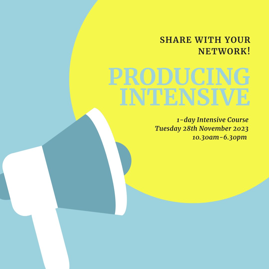 Our November Producing Intensive is happening in 8 days time!

Don't miss your chance to learn from <a href="/ChescMood/">Francesca Moody</a> of <a href="/FMP_Theatre/">Francesca Moody Productions</a> in this one-day Intensive. 

Sign up now to level up your career!
lvluparts.uk/courses

#LVLUP #ArtsCareer #ProducerTraining #ArtsTraining