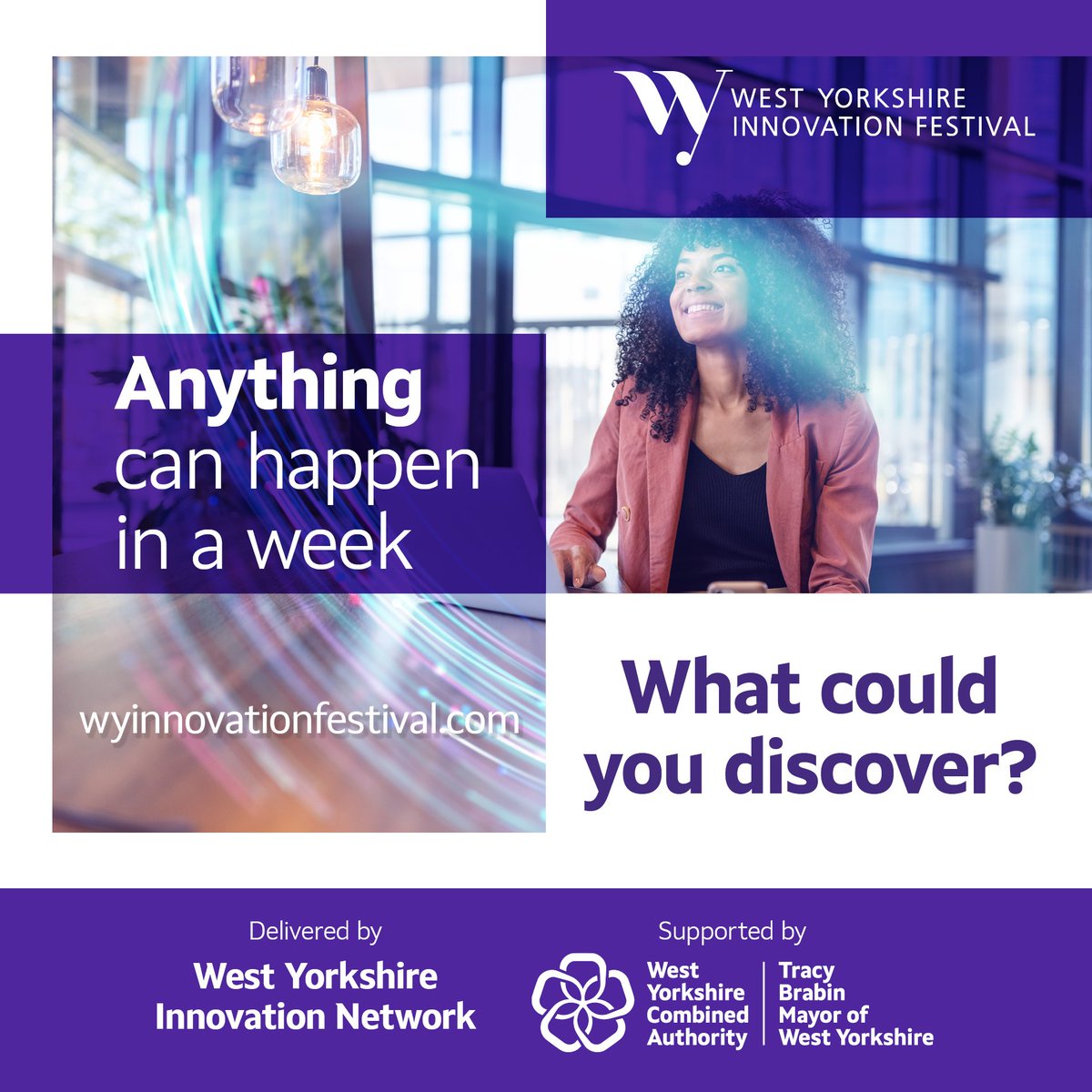 The West Yorkshire Innovation festival is back! Inspire, learn, grow, bring your ideas to life. Book your place on any of the festival events here: wyinnovationfestival.com/events @WestYorkshireCA #sunriseradio #sunriseradiouk #wyinnovationfestival