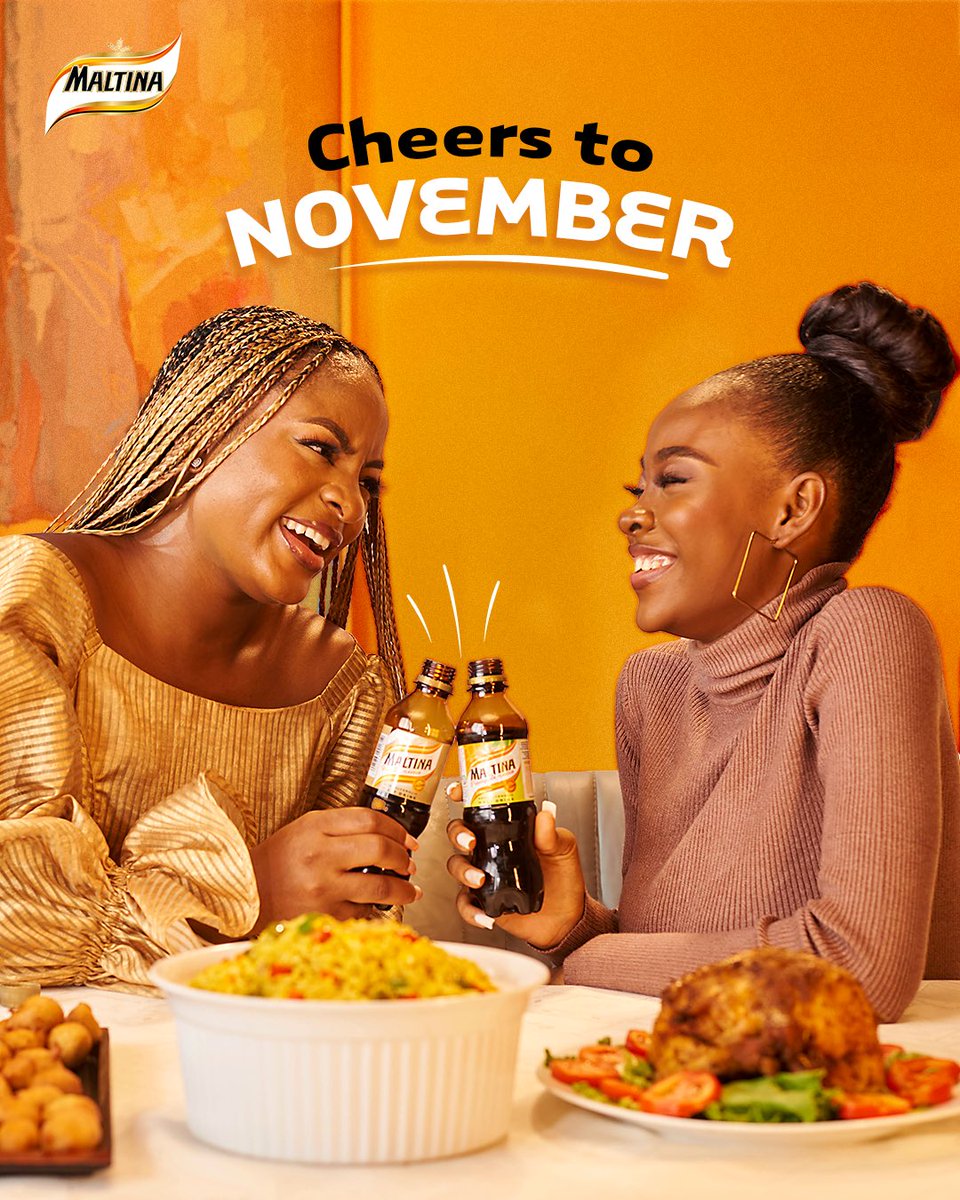 Finish the month strong with people that make every moment count. 

#Maltina 
#ShareHappiness