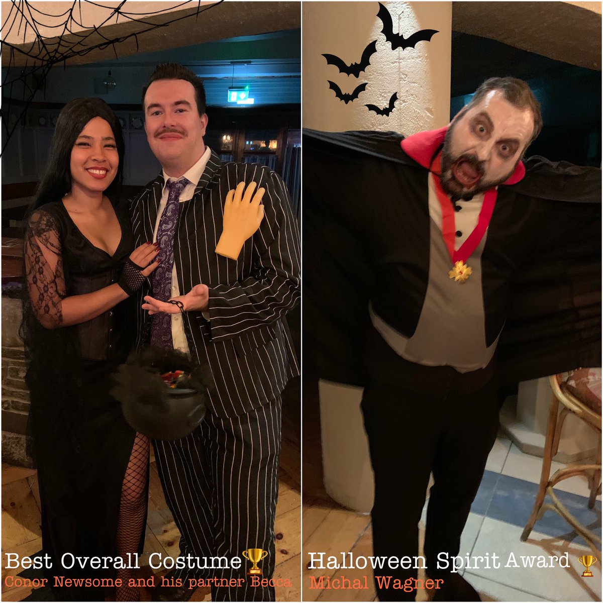 PGAC_DCU's tweet photo. Happy Halloween from Mystery Incorporated ! 🎃

We want to thank all of our creepy comrades in @DCUChemistry for joining us last Friday at our #HalloweenParty2023 

We hope you had lots of ‘skeleFun’ and a ‘Fangtastic’ time ☠️🧛 

#SquadGhouls #BOOgieNight #CreepingItReal 🧟‍♂️ 👻 https://t.co/9OPH0PEbXv