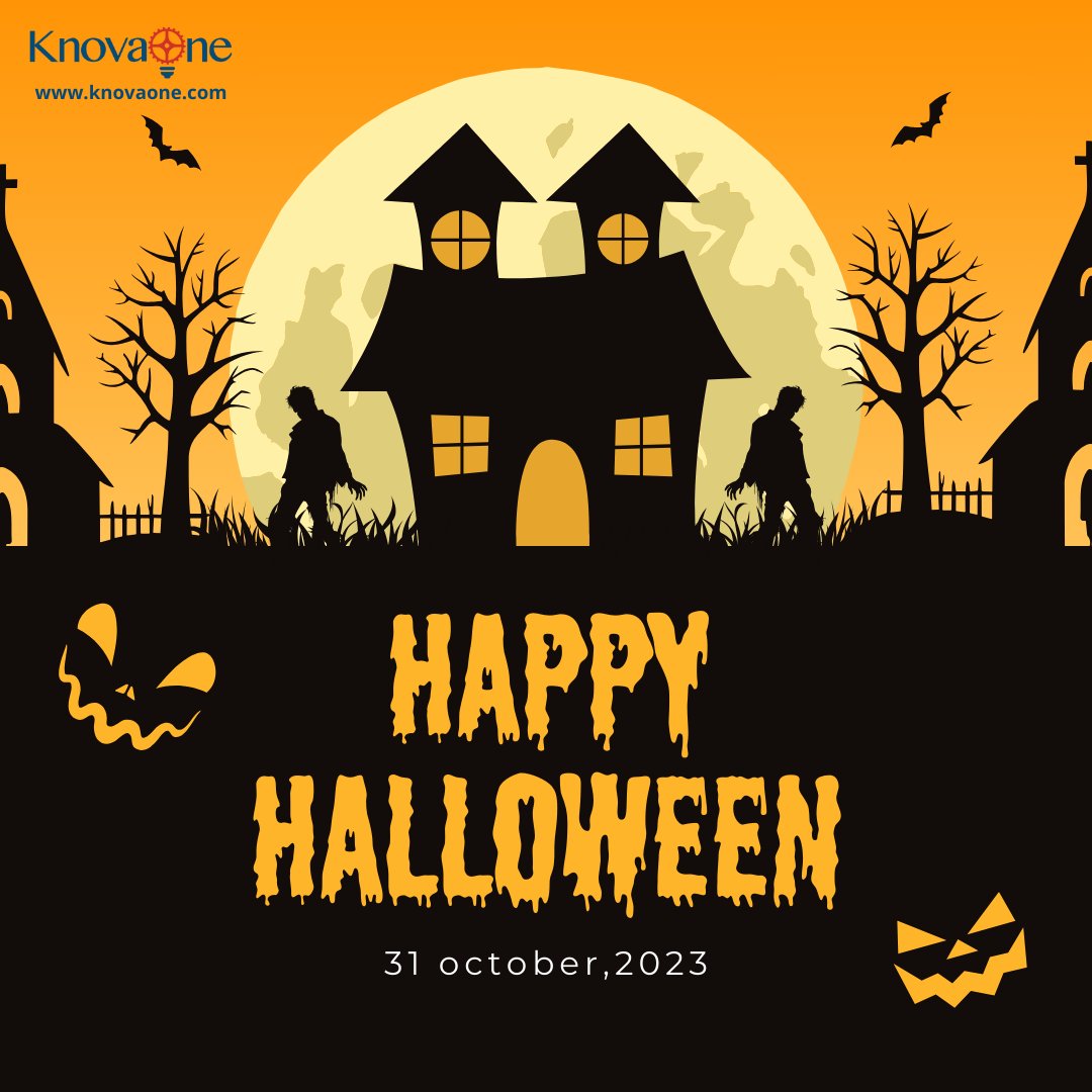 Spreading spooky good vibes and professional pride this Halloween season! 🎃👔 At KnovaOne, we're all about achieving goals and having a ghoulishly great time while doing it. #CorporateSuccess #HalloweenHustle #Boo-tifulWork