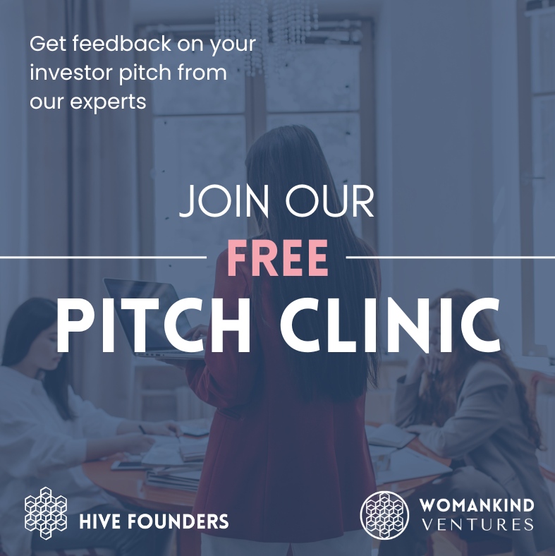 📣 Are you joining this week's #pitchclinic?⁠
⁠
Practice your pitch and get feedback,or just come along for tips on how to improve your deck! ⁠
💡You do not need to be 100% ready to pitch!⁠

🗓Thursday 2nd November
⏰5pm UK/ 9amPST

Sign up today! ➡️ bit.ly/3LInMym
