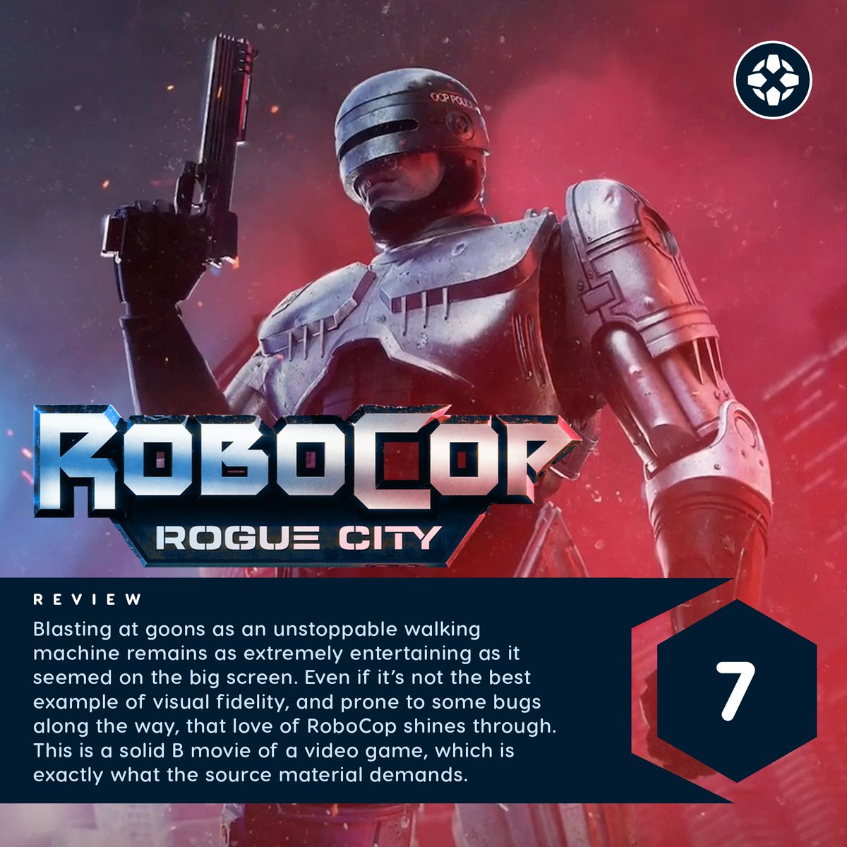圖 IGN : 機械戰警：Rogue City 7分