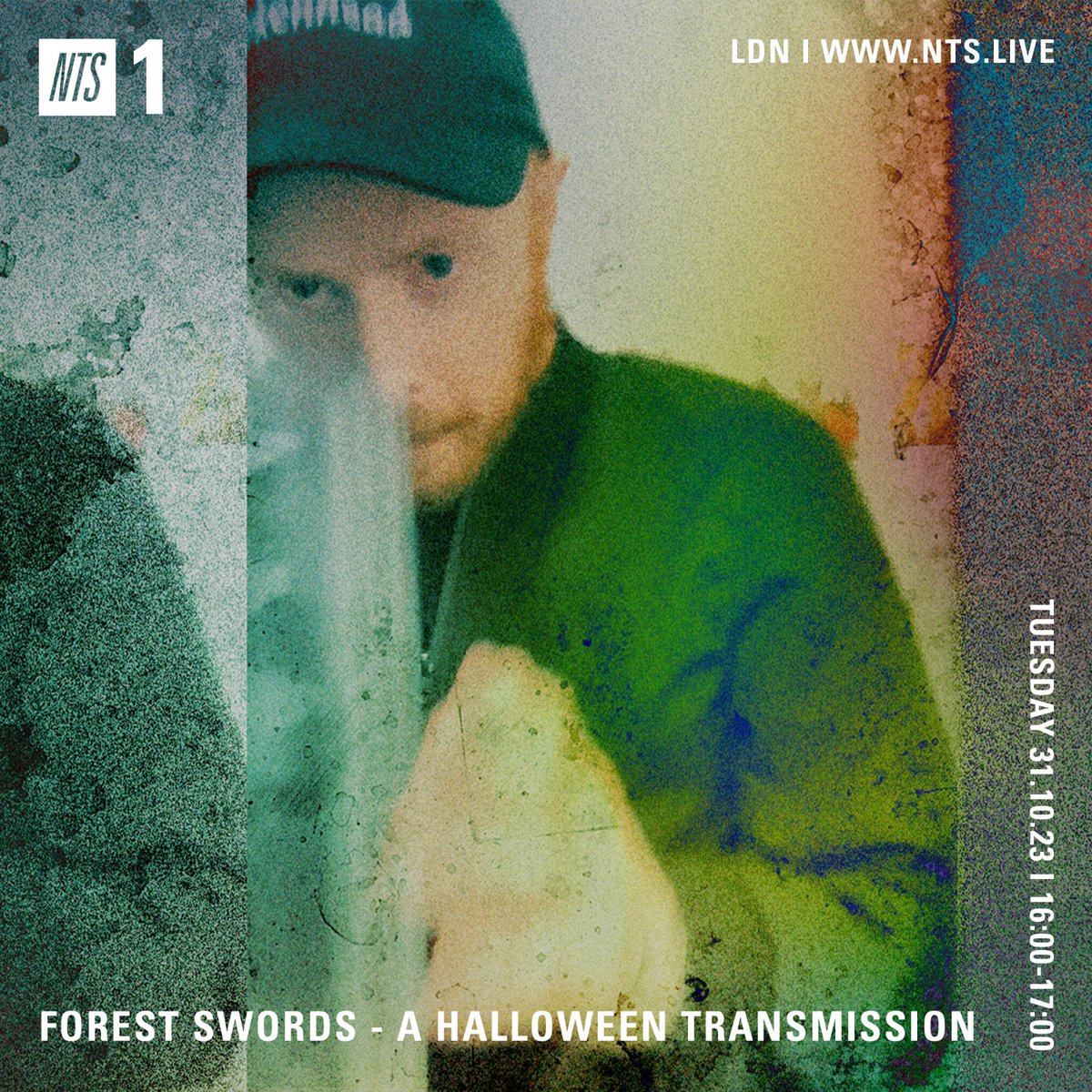 Join me for deep Halloween frequencies from the @NTSlive studios this afternoon // 4pm GMT and archived afterwards 🔩🎃