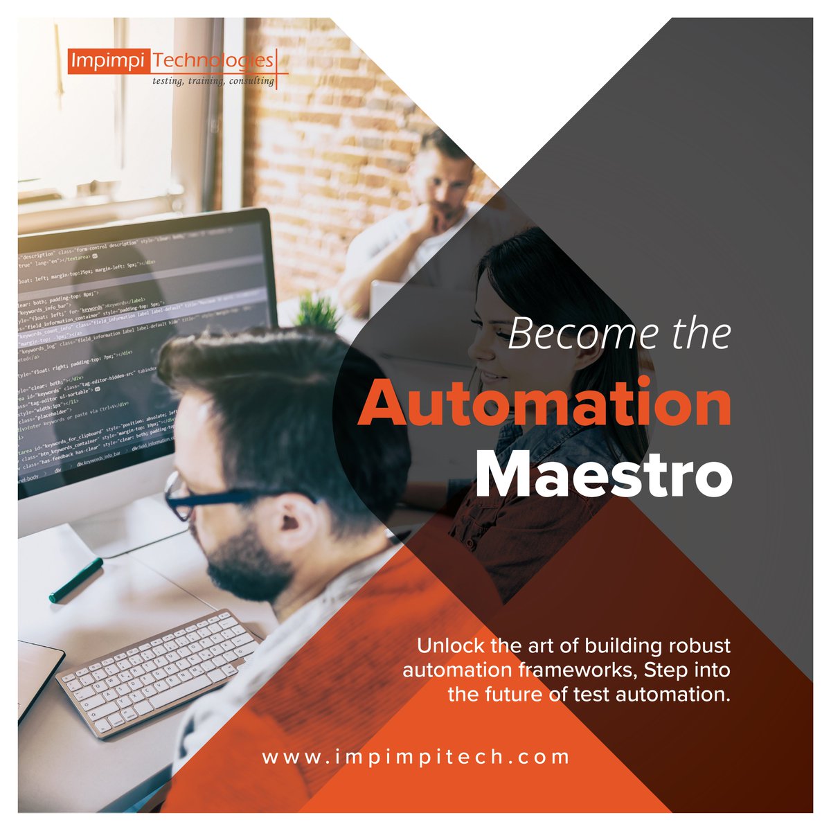 ImpimpiTech's tweet image. Are you ready to elevate your testing game and boost your career in the world of software quality assurance? Look no further! Join our training class in ISTQB Advanced Test Automation Engineer.
impimpitech.com/training/cours…
#AutomationMasters #ISTQBAdvanced #ISTQB