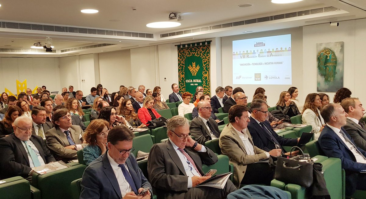 Pedro_Pons's tweet photo. #Andalucia #Economica Mesa Redonda: #innovacion #tecnologia #iniciativahumana @manpower @CajaRuralSur @LoyolaAnd #Sinza! https://t.co/BwNnBPG06g
