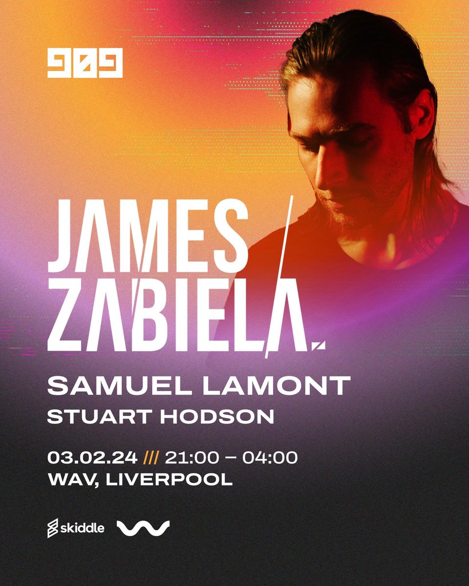 @jameszabiela lands back in liverpool Feb 2024. Sign ✍️ up at @skiddle for tix skiddle.com/e/36728910