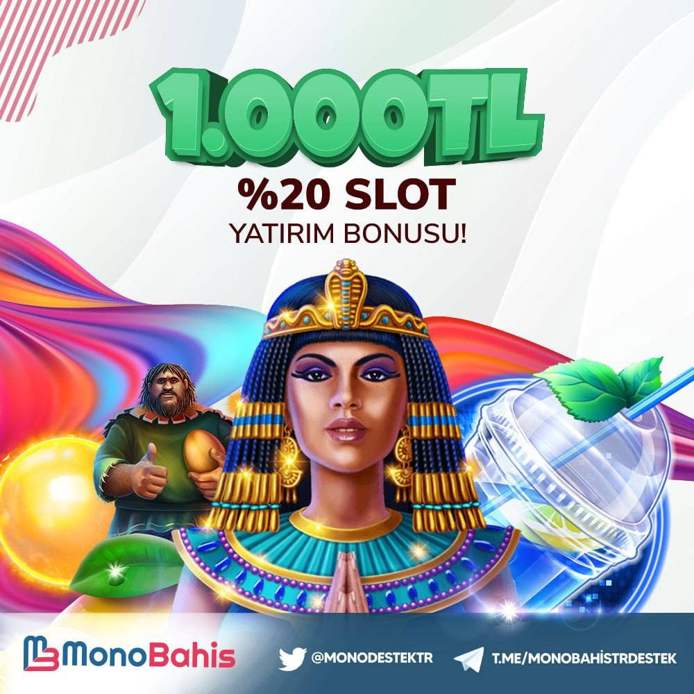 🌐 MonoBahis Giriş: cutt.ly/Monobahis 🎰 1000 TL SLOT YATIRIM BONUSU 💸 MonoBahis Slot Oyuncuları Yatırımda da Kazanıyor! 📝 Detaylar Promosyonlar sayfamızda!