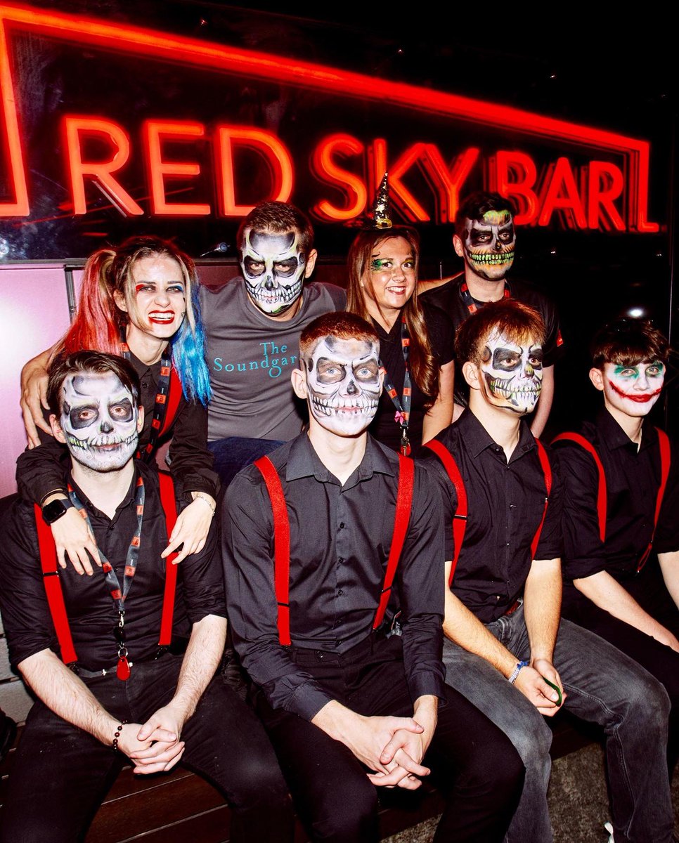 HAPPY HALLOWEEN from team RED! Great weekend of trick &amp; treating! 🎃 👻 

#Halloween #Glasgow #TrickOrTreat