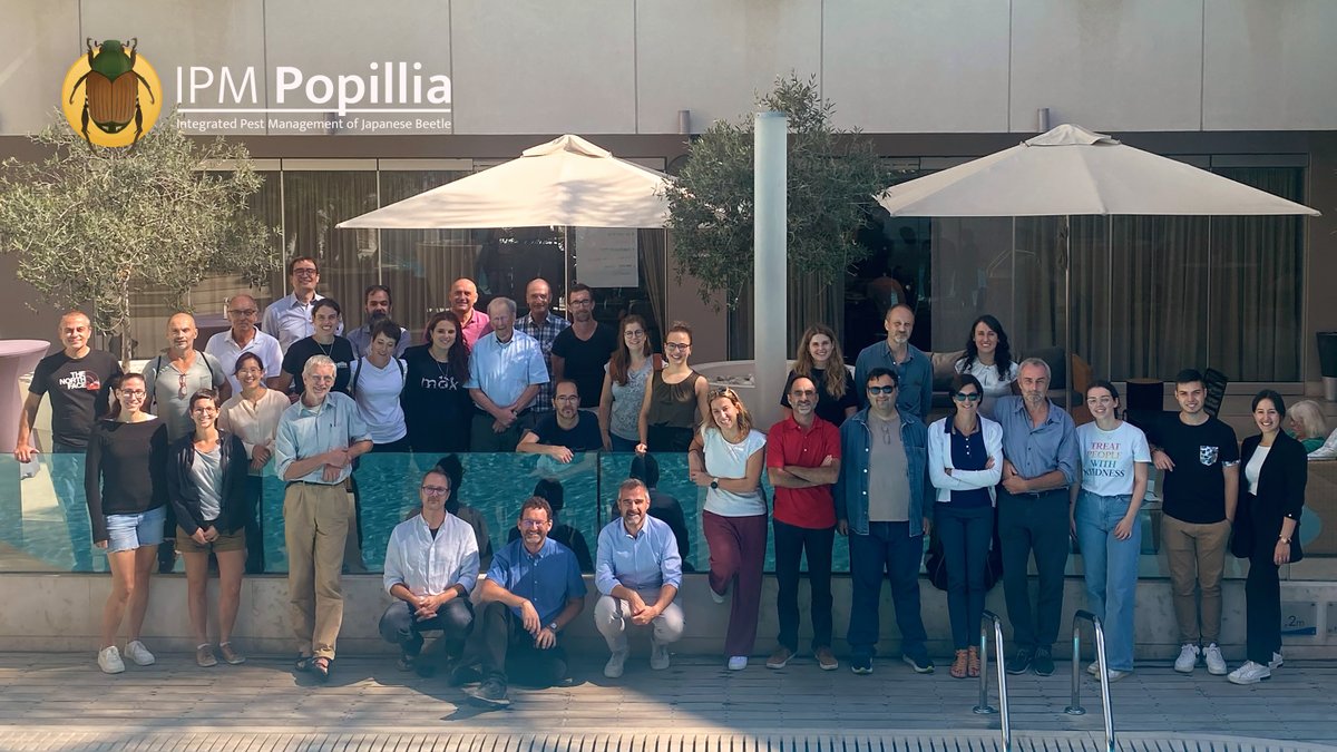 From October 18-20, 2023, the @IPMPopillia Consortium met in Heraklion, Greece for our annual General Assembly, and of course, we also attended #ECE2023. It was a blast! Find some impressions from this special weekend in our latest blog post: popillia.eu/blog/general-a…