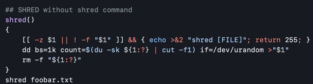 0xor0ne's tweet image. Collection of tip and tricks, one-liners, etc. for various shells and security tools
Worth a reading!
Credits @hackerschoice

github.com/hackerschoice/…

#infosec #oneliner
