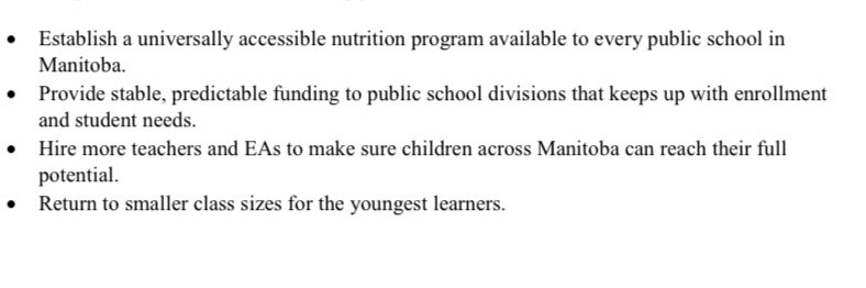 The mandate letter to the Minister of Education and Early Childhood Learning was released yesterday. gov.mb.ca/asset_library/… I look forward to working collaboratively with Minister @nello4transcona on the government’s priorities on behalf of @mbteachers.