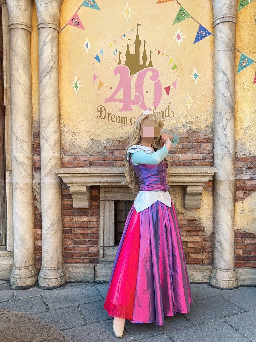 今年のDハロの締めはマジックハプンズのオーロラ姫になりました👑 素敵