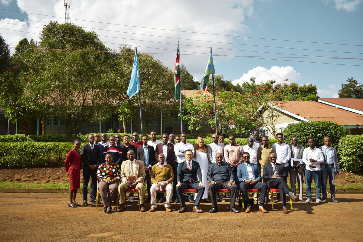 KihbtT's tweet photo. 21 Engineers and Architects from the Federal Republic of Somalia and the Republic of  South Sudan admitted to KIHBT for a short-term course on Labour Based Training Technology through collaboration in training with JICA. https://t.co/0u35XZ7671