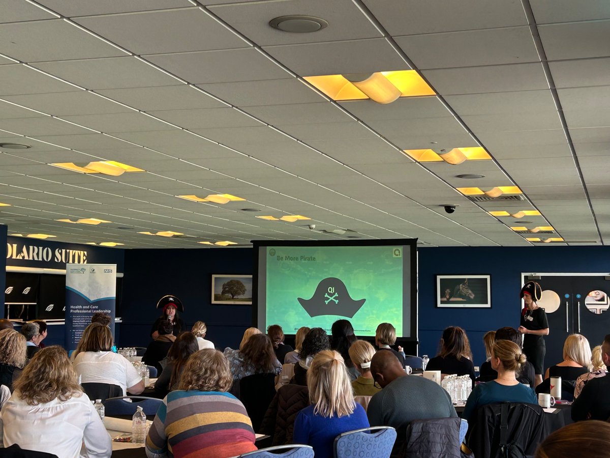 Time to “Be more pirate” 🦜 <a href="/BarbaraBabs41/">barbara sowa</a> <a href="/JaneLovatt2/">Jane Lovatt (she/her)</a> #QI2embracechange
