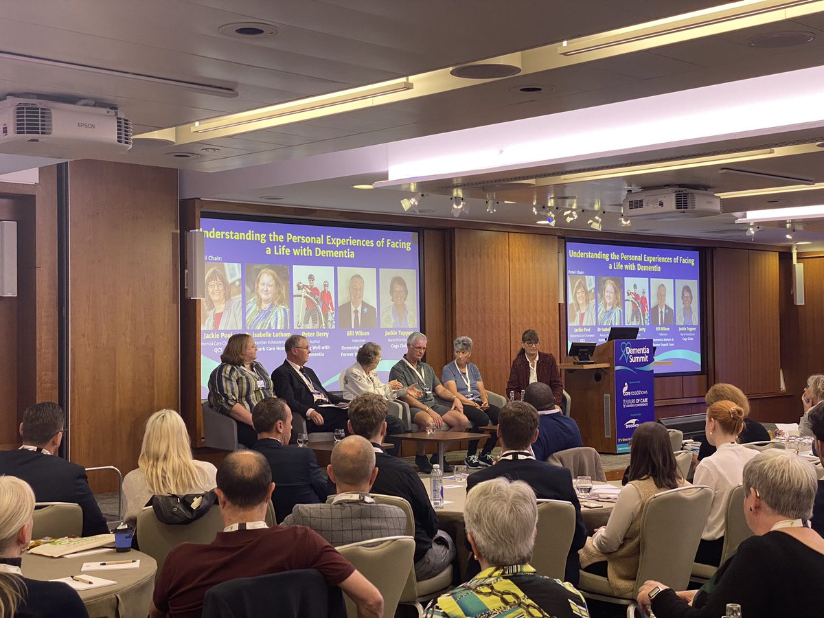 dementiasummit (@dementia_summit) on Twitter photo Powerful messages from our panel on understanding the personal experiences of facing a life with dementia. Hearing from Jackie Pool from <a href="/UKQCS/">UKQCS</a>, Bill Wilson from <a href="/DementiaMattuk/">Dementia Matters</a>, Jackie Tuppen, <a href="/PeterBe1130/">Peter Berry</a>, <a href="/debbunt/">Deb</a> and Dr Isabelle Latham, from <a href="/HallmarkCare/">Hallmark Luxury Care Homes</a>.
#dementiasummit Powerful messages from our panel on understanding the personal experiences of facing a life with dementia. Hearing from Jackie Pool from <a href="/UKQCS/">UKQCS</a>, Bill Wilson from <a href="/DementiaMattuk/">Dementia Matters</a>, Jackie Tuppen, <a href="/PeterBe1130/">Peter Berry</a>, <a href="/debbunt/">Deb</a> and Dr Isabelle Latham, from <a href="/HallmarkCare/">Hallmark Luxury Care Homes</a>.
#dementiasummit