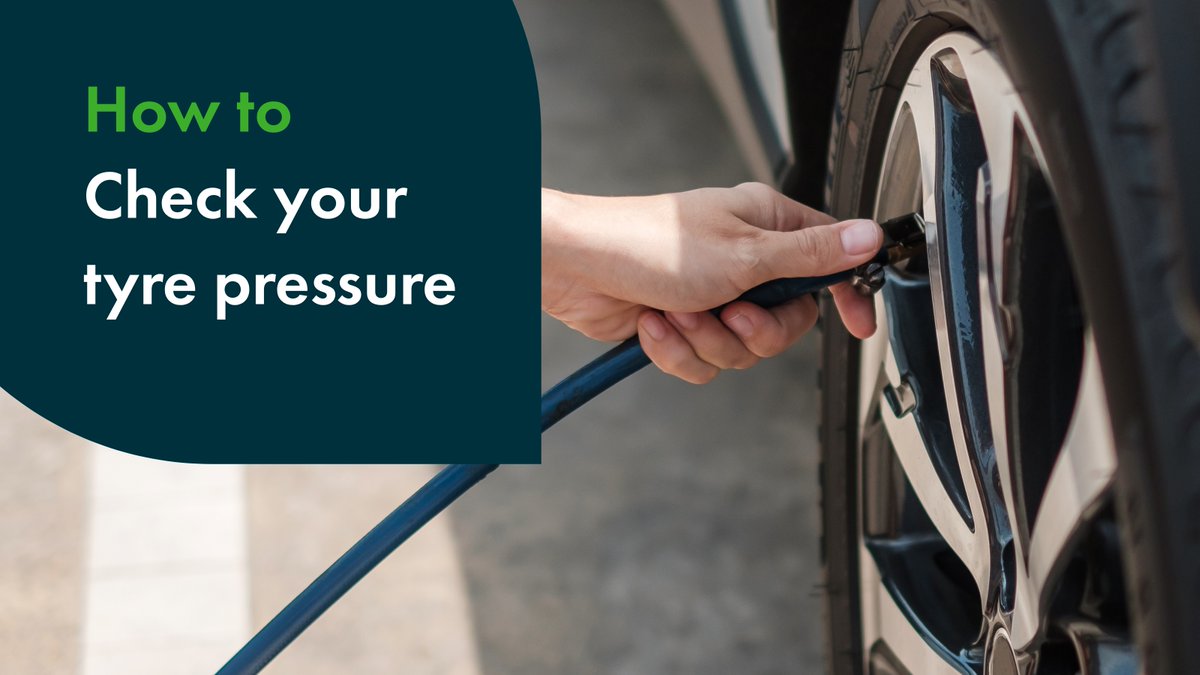 Follow our steps on how to check your tyres. 

1. Find recommended tyre pressure 
2. Set air machine to recommended pressure 
3. Firmly attach air pressure gauge to valve 
4. Machine will give you a reading &amp; inflate tyres 

Keep your eyes peeled for more vehicle tips &amp; tricks.