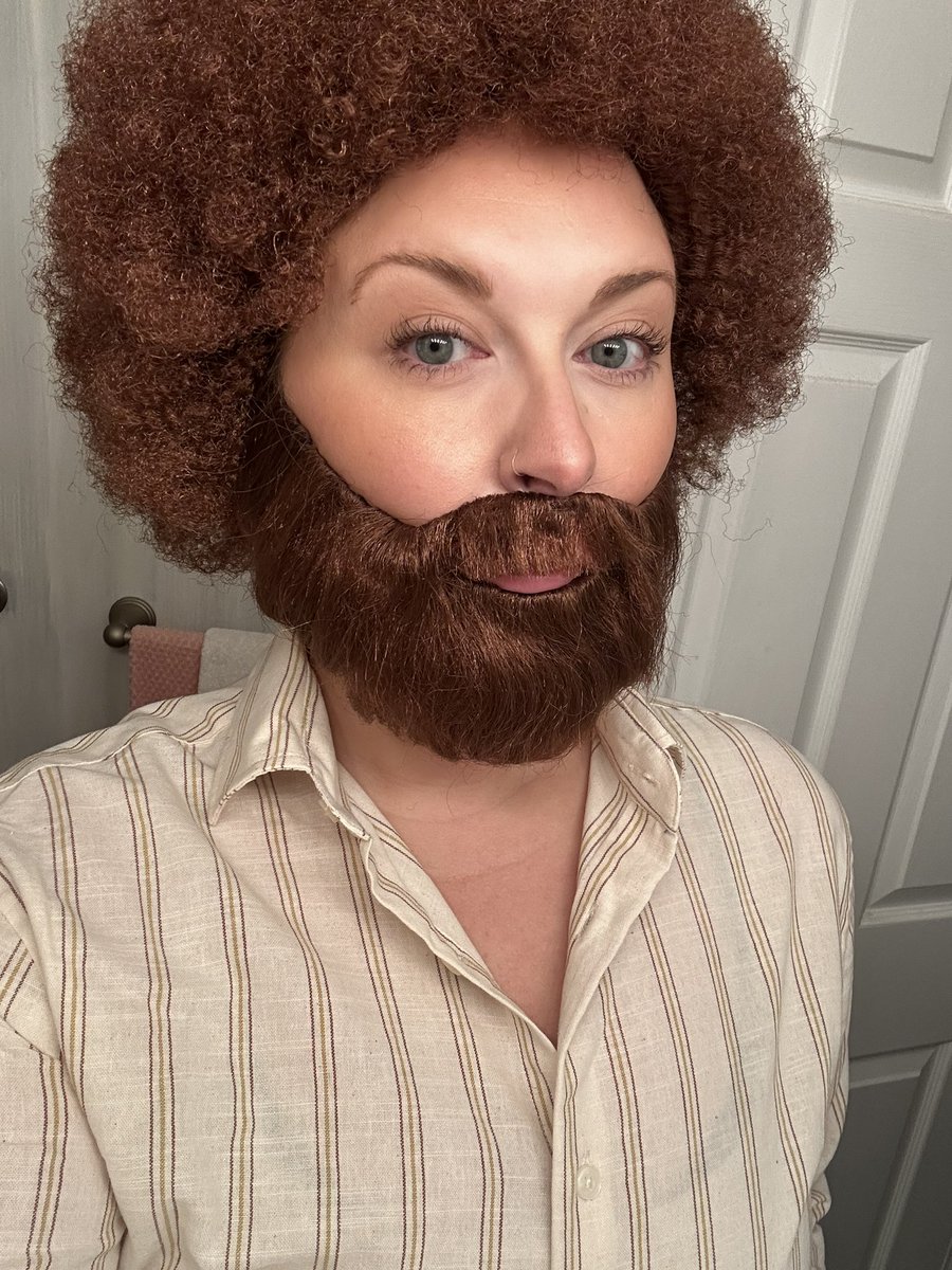 JenLM85's tweet image. Serving that Bob Ross realness 💁🏼‍♀️