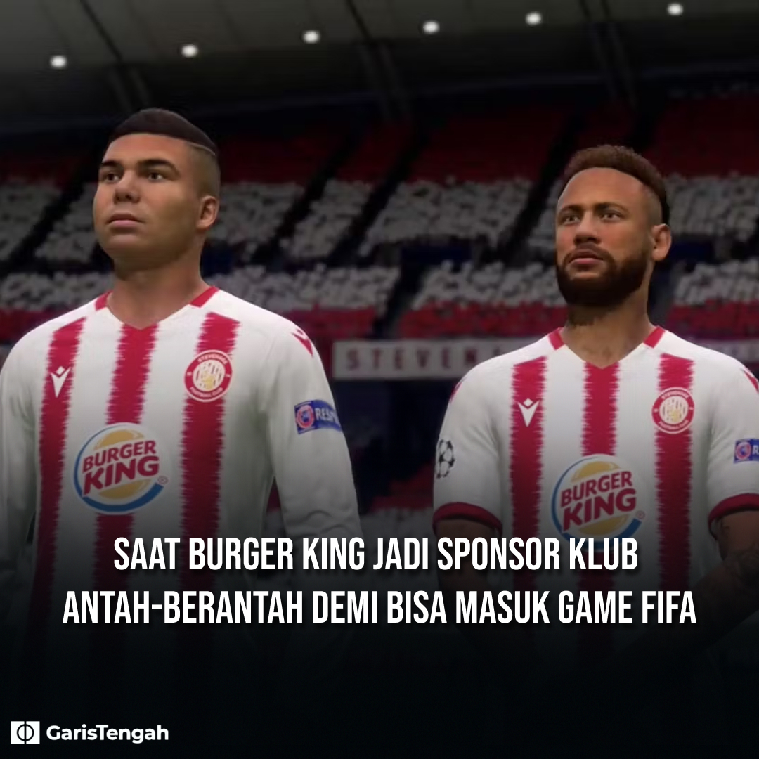 garistengah_id's tweet photo. Burger King pernah dengan mensponsori klub divisi keempat liga Inggris (League Two). Misinya satu: agar jersey dengan logo mereka masuk di game FIFA.

Bagaimana ceritanya? Simak cerita berikut~ https://t.co/Bqndqz4l06