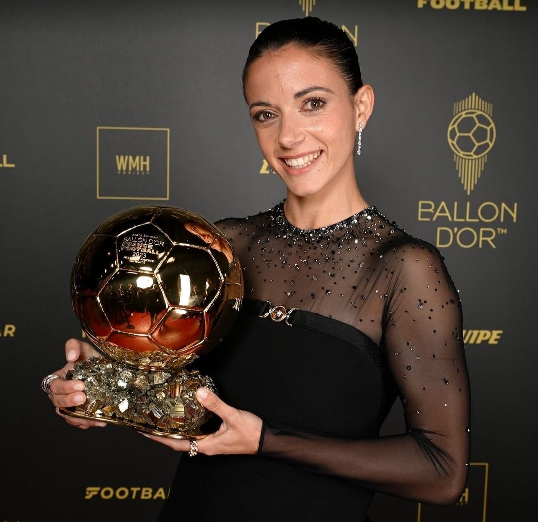 2023 Avrupa'nın En İyi Kadın Futbolcusu Ballon d'Or ödülü Barcelona'nın orta saha oyuncusu Atiana Bonmati'nin oldu! 🌟 #ballondor #womensfootball #goodfootball #kizlarsahada #iyifutbol