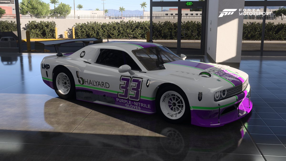 My most downloaded paints ever! Such a beautiful and easy paint.
I'm glad the <a href="/HalyardHealth/">HalyardHealth</a> design makes for a nice paint job. 
Would love to have them as a sponsor.
I'd even put it on my personal car.