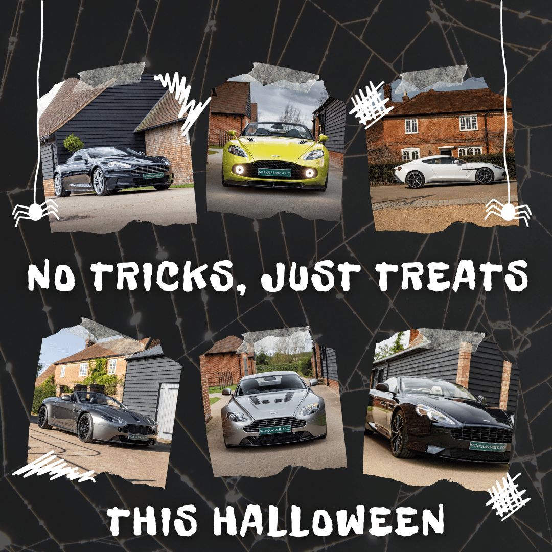 🎃🚘 No Tricks, Just Treats! 🚘🎃

This Halloween, we've got some spooktacular cars

Here is a selection of some of our favourite New Era models in stock.  

 buff.ly/45WbKbE 

#AstonMartin #Halloween #LuxuryCars #NoTricksJustTreats #DreamRide #trickortreat