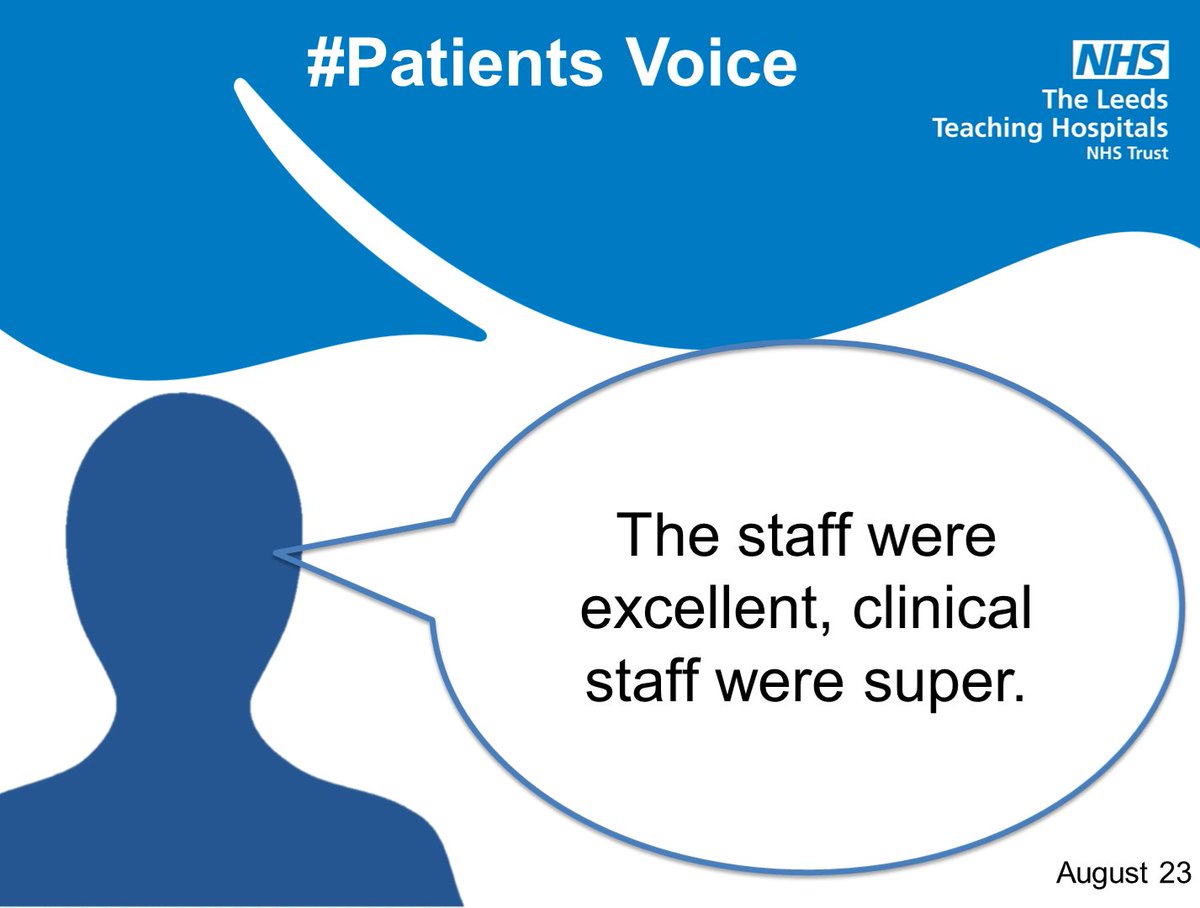 #PatientsVoice - Feedback Directly from our Patients :)