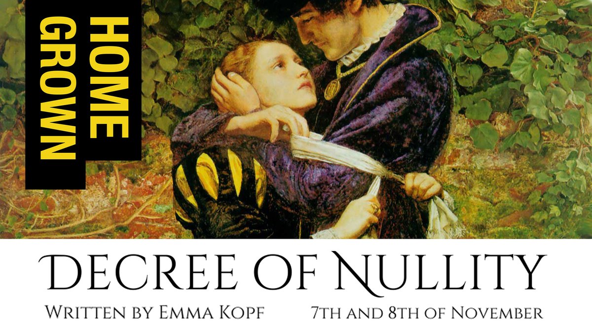 Homegrown show 📣
Decree of Nullity by <a href="/Uni_of_Essex/">University of Essex</a> Drama student, Emma Kopf.
This new writing explores the famous breakdown of the Ruskin's marriage and gives a voice to the woman at the centre of the drama.
7&amp;8 Nov 7pm, tickets: lakesidetheatre.org.uk/events/decree-…
<a href="/LiFTS_at_Essex/">LiFTS_at_Essex</a>