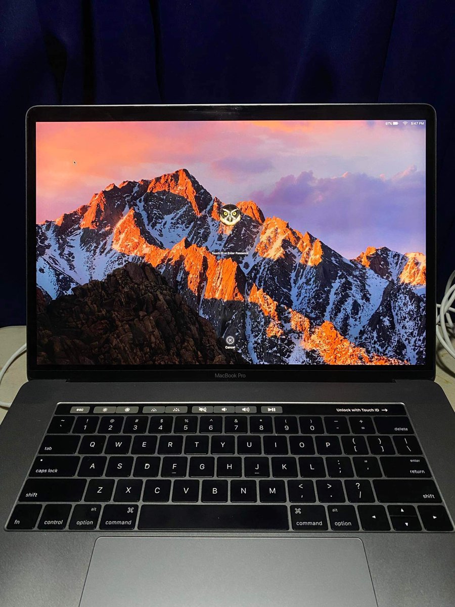 trsrhaul's tweet photo. helping a friend!

🎀 wts lfb macbook pro ph

15 inch Macbook pro with touchbar (2016)
𓏔 Processor: 2.9GHz i7
𓏔 Ram: 16GB
𓏔 1TB SSD 
𓏔 Touch ID &amp; touchbar still working

Honest issue: No camera

🏷 P25,000 nego 
☎️ Contact: IVAN +63 935 256 9127 https://t.co/msIRsWnuSX