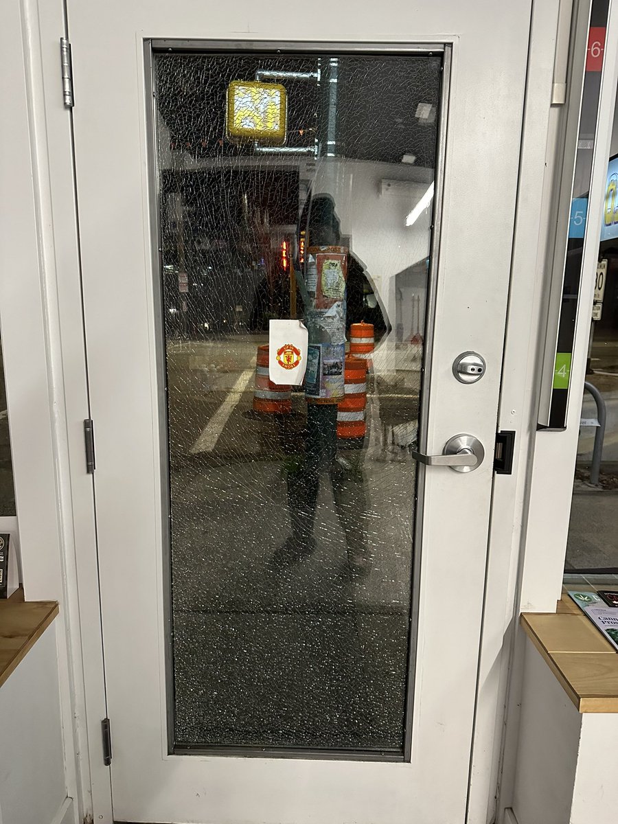 On behalf of all retail small business owners in #Vancouver, BC. Please stop trying to break into our businesses at 3:45 am. It is the worst damn way to wake up.

Oh yeah, invest in Bullet Proof glass. 

#cannabis #cannabisretail