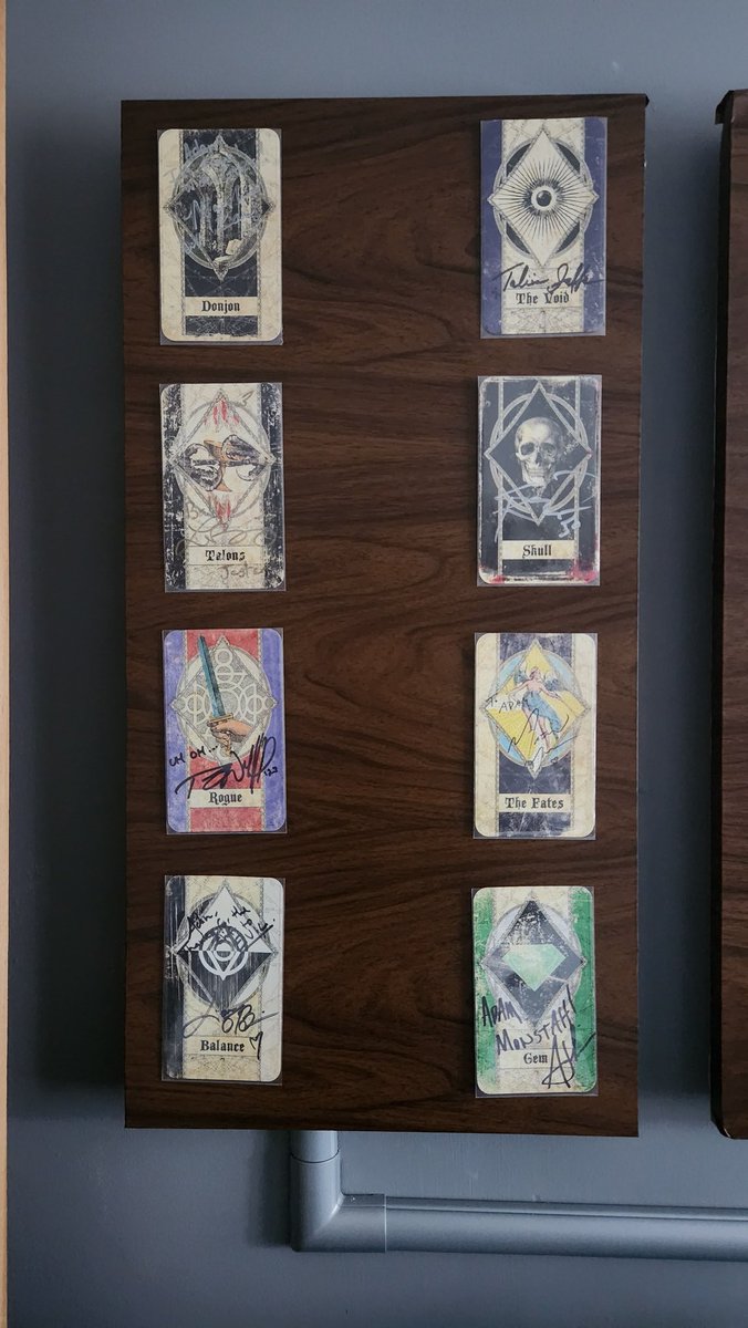 To the cast of <a href="/CriticalRole/">Critical Role</a> you guys are amazing! It was such a privilege to meet you all this weekend. I'm sorry for all the bad luck with the Deck of Many Things 🙈