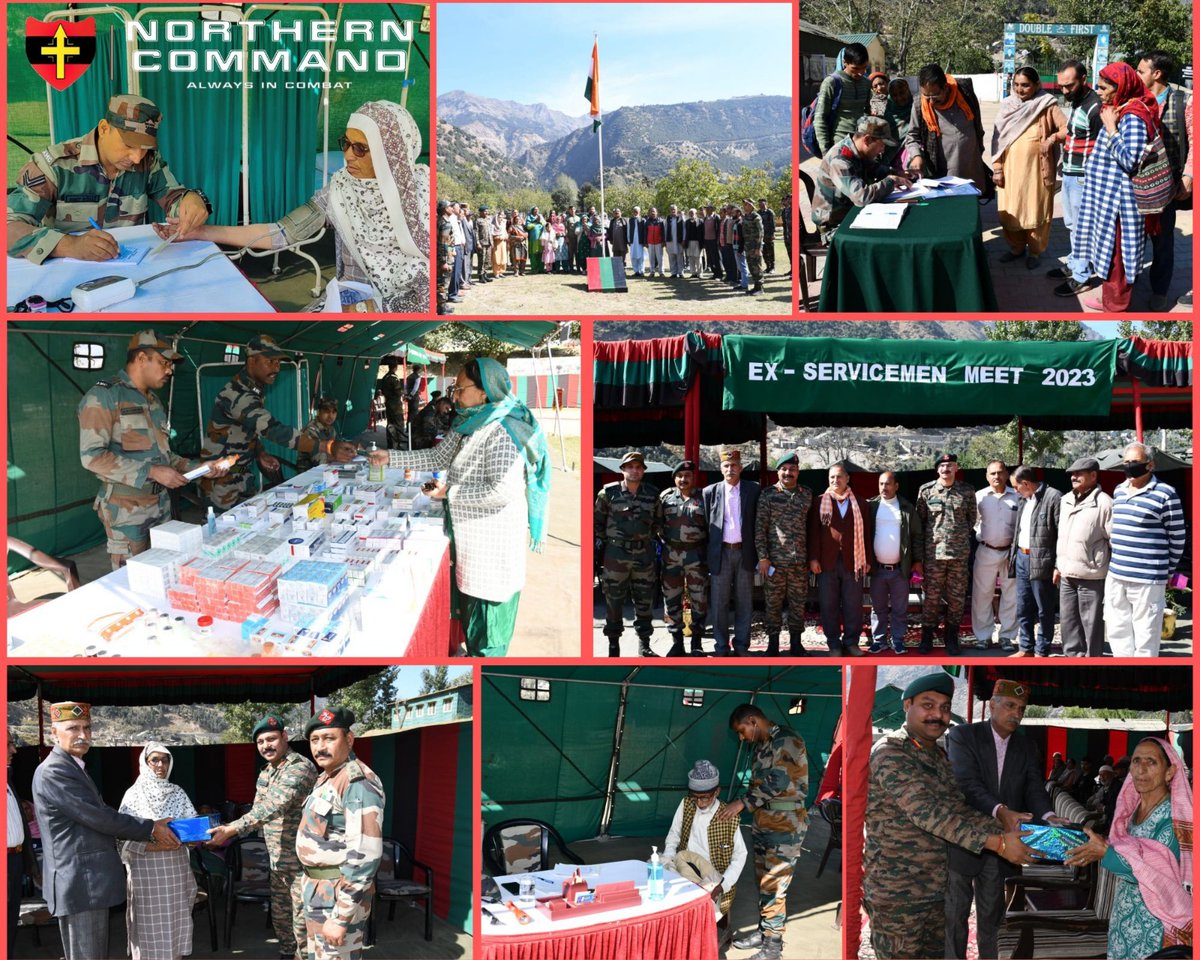 Empowering Heroes, Honouring Sacrifices

Interaction with Veer Naris/ Veer Mata, Widows and Veterans was organized by #IndianArmy at #Bhandarkut, #Kishtwar to address their grievances and to remain connected.

#BharatNirman
#WeCare 
@Whiteknight_IA
@prodefencejammu…