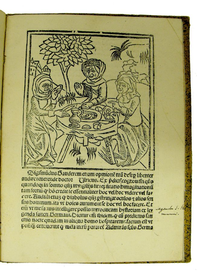 FriendsofGUL's tweet photo. 🧙‍♀️ Hubble bubble toil and trouble!
📖 These 15th century witchy woodcuts are from works by Ulrich Molitor, about 'De lamiis et phitonicis mulieribus' or 'On witches and female soothsayers', depending on your translation! https://t.co/JH8olNM3jM
