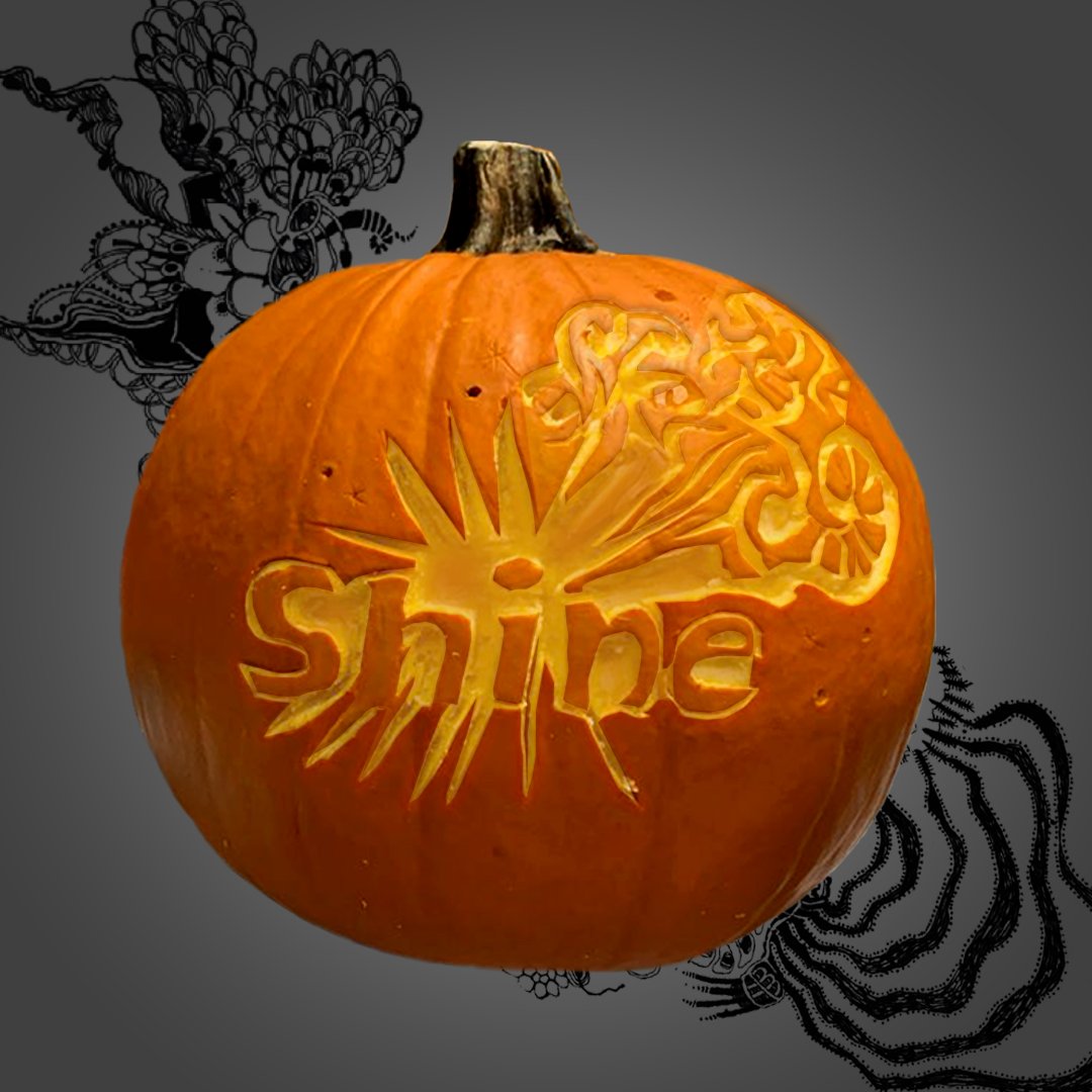 Carved by our very own Nadine, this wonderful pumpkin is your reminder that even on the darkest nights, let your #creativity SHINE! 🎃✨  

We are all free SPIRITS, so never forget to embrace the weird and wicked wonders of your #imagination. 

Happy #Halloween! 👻