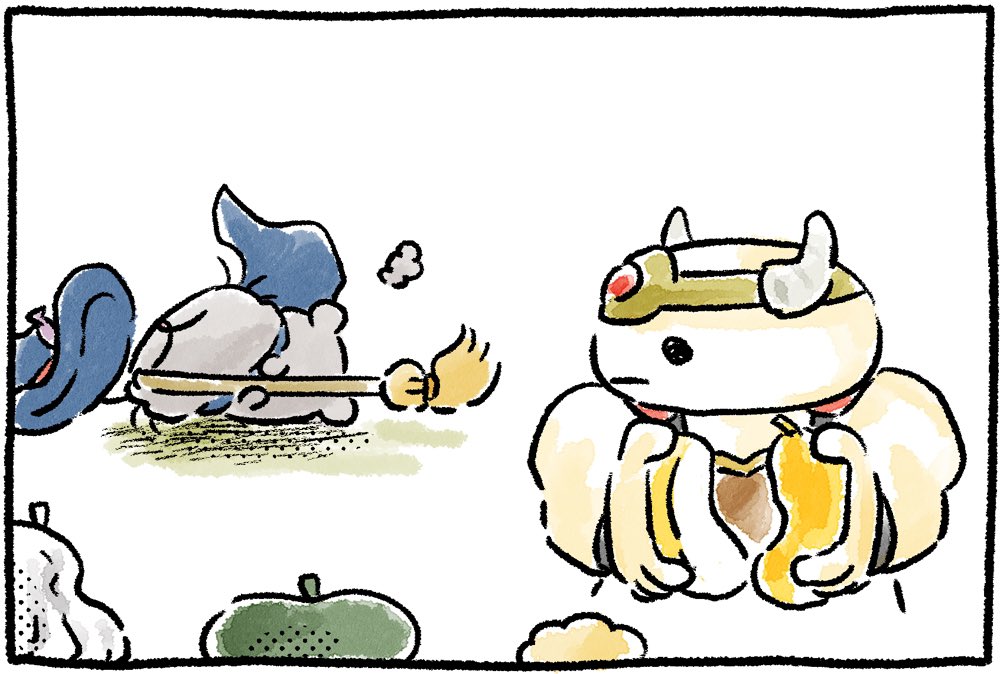 かぼちゃクエスト外伝(修行編)
🎃1/2
#ねこのぶーちゃん4コマ 
