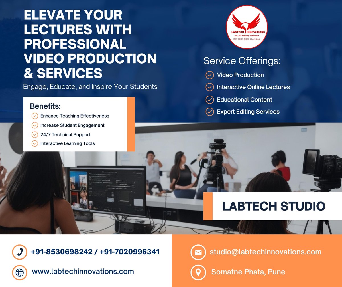 Check out our Labtech Innovations on YouTube: youtube.com/channel/UCY5Gt… #studio #puneuniversity #pune #teachers #professors #lecturers #teaching #SomatnePhata #Talegaon #pimprichinchwad
