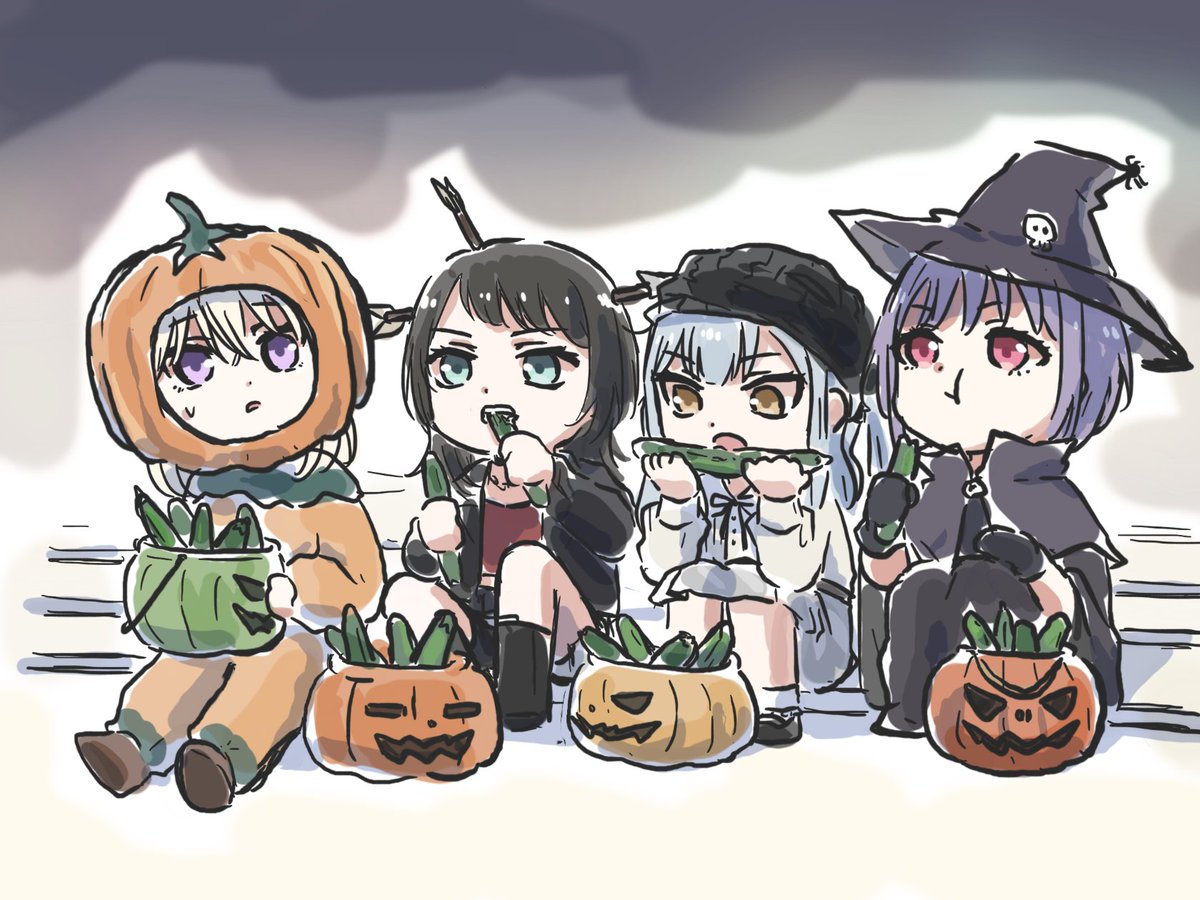 「Trick or treat!!#AveMujica 」|Lyyのイラスト