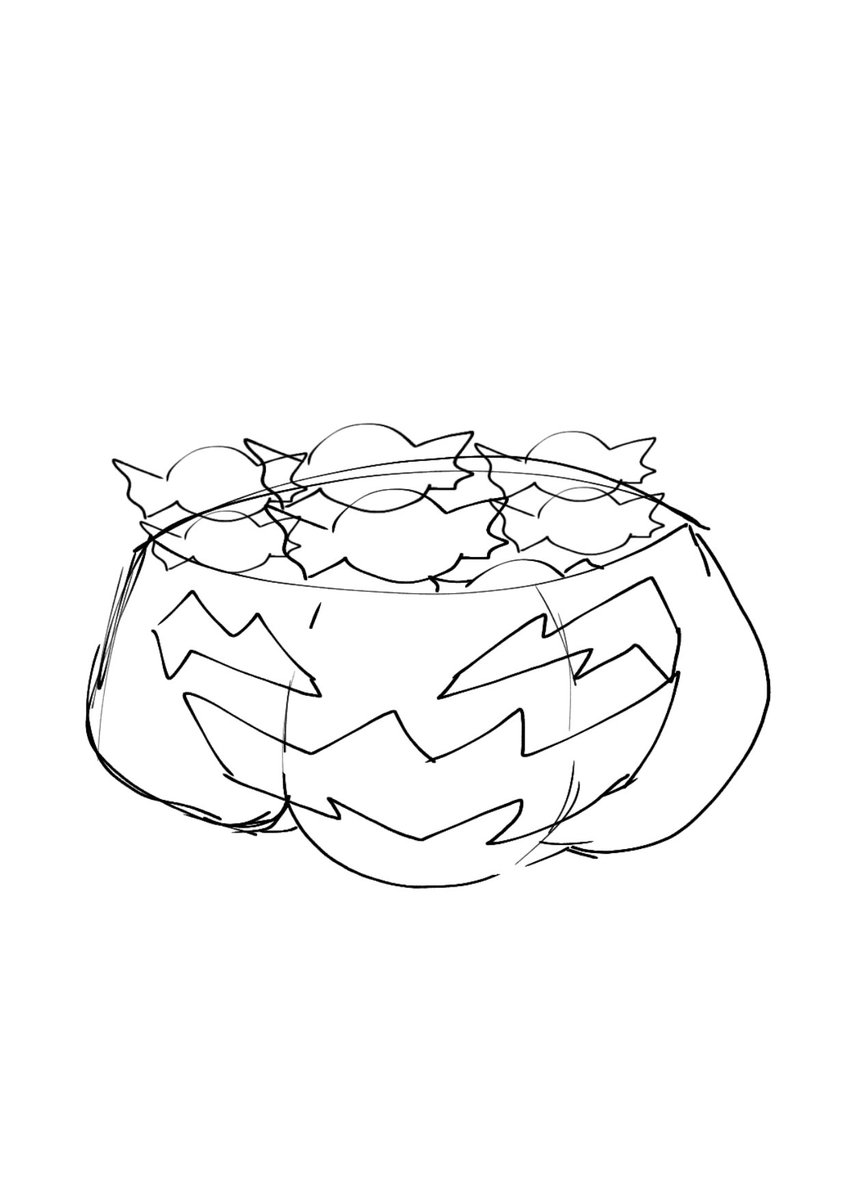 •trick or treat~ หากอยากหยิบลูกอมลูกกวาดก็เชิญเอาไปได้เลยครับ เหล่าคุณหนู คุณชายทั้งหลาย•