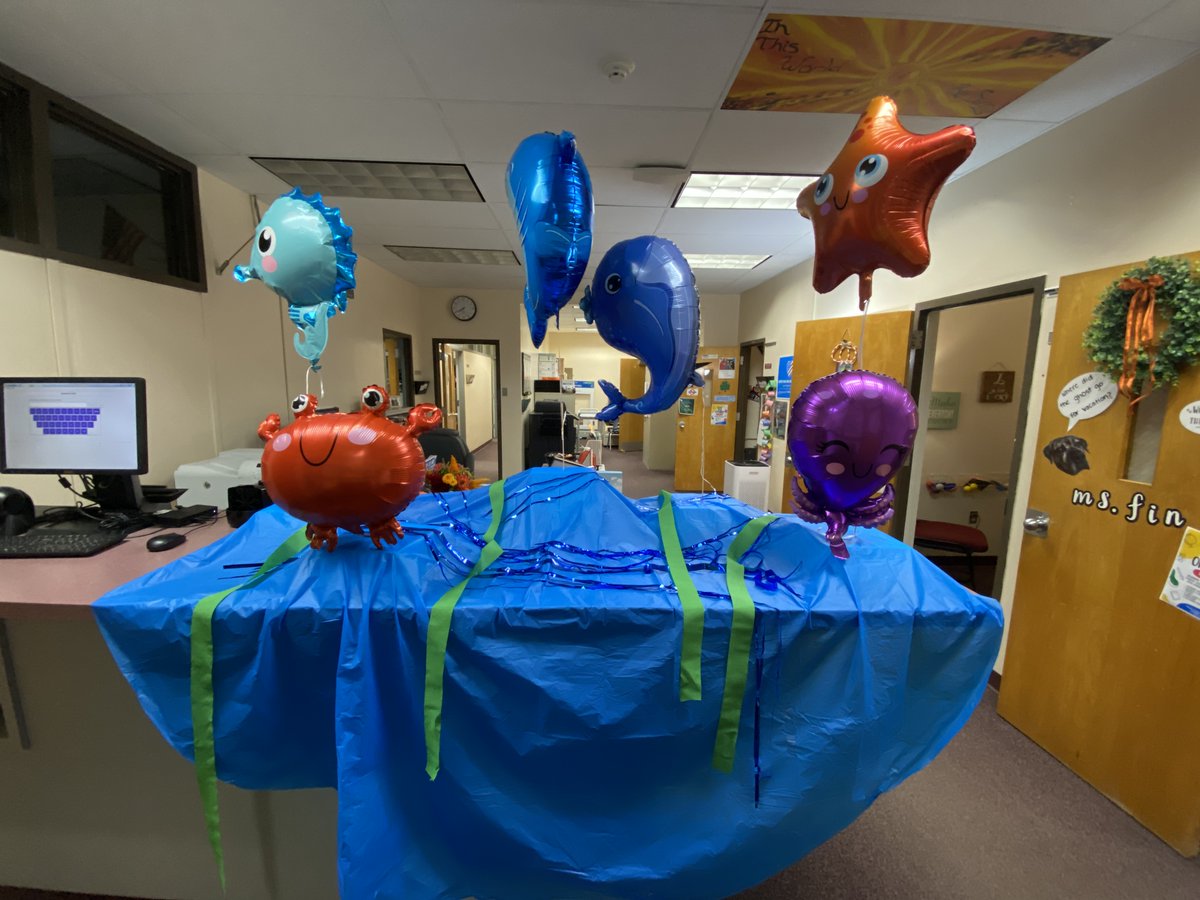 dun dun dundun......🦈🦈🦈
Shark Week has arrived in the guidance department!
#sharkweek #halloweencostume 
<a href="/HPRwildcats/">High Point Regional High School</a>