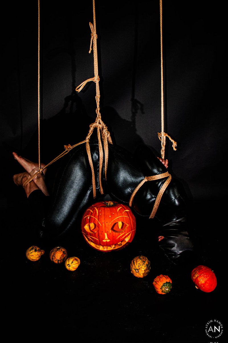 Happy Halloween 🎃

Model is cherry_k_18 (insta)

#halloween #pumkin #smile #cheshirecat #jumpsuit #shibari #shibariart #shibarimodel #ropeart #ropelove #ropebunny #fesseln #kinbaku #art #artwork #shooting