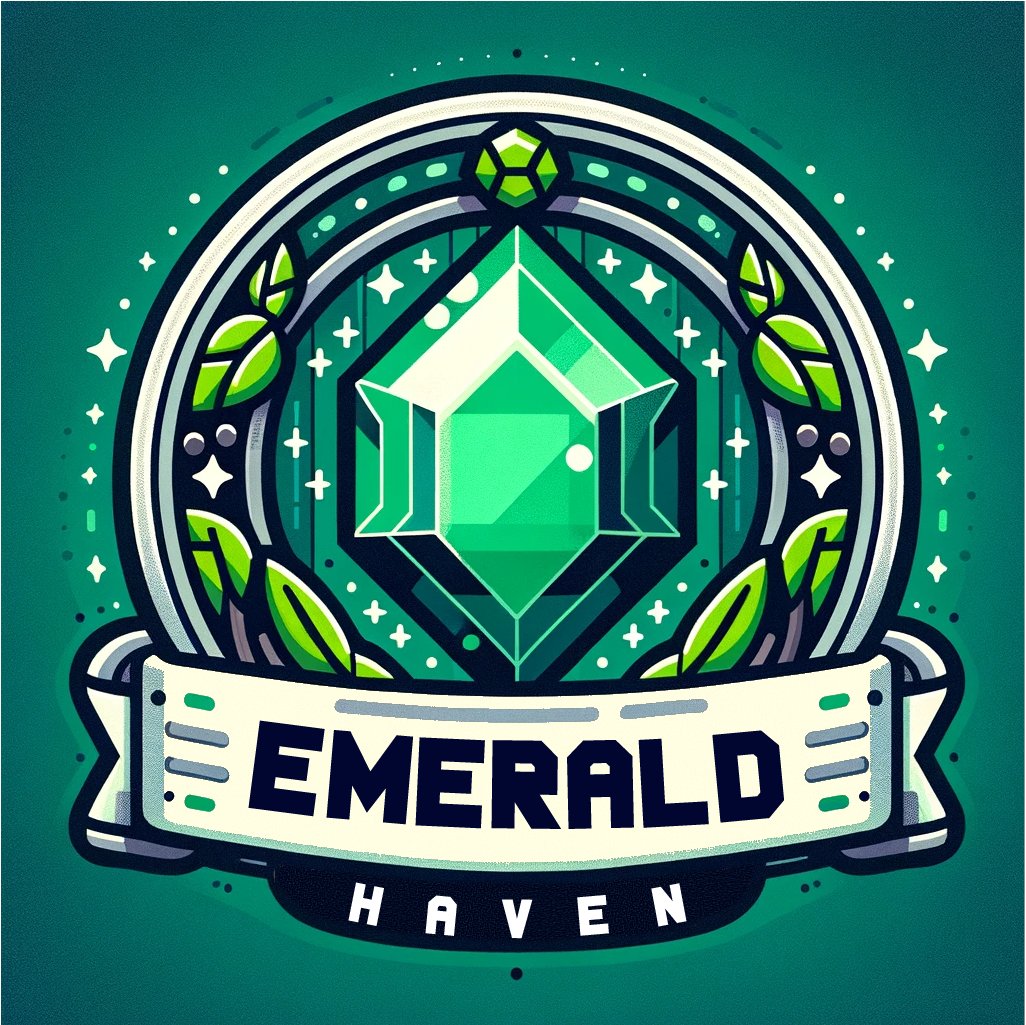 EmeraldHavenMC's tweet image. After not posting for a bit, we want to change the now for a brighter future. While always committed to growth and evolution, today we are thrilled to unveil our new logo, and renewed commitment to you, our valued community #Minecraft #updates #worldbuilding