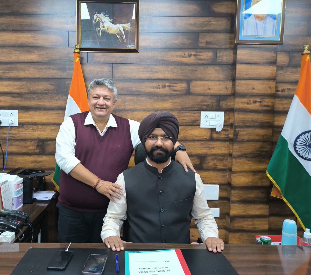Harvinder Singh, IAS tweet media