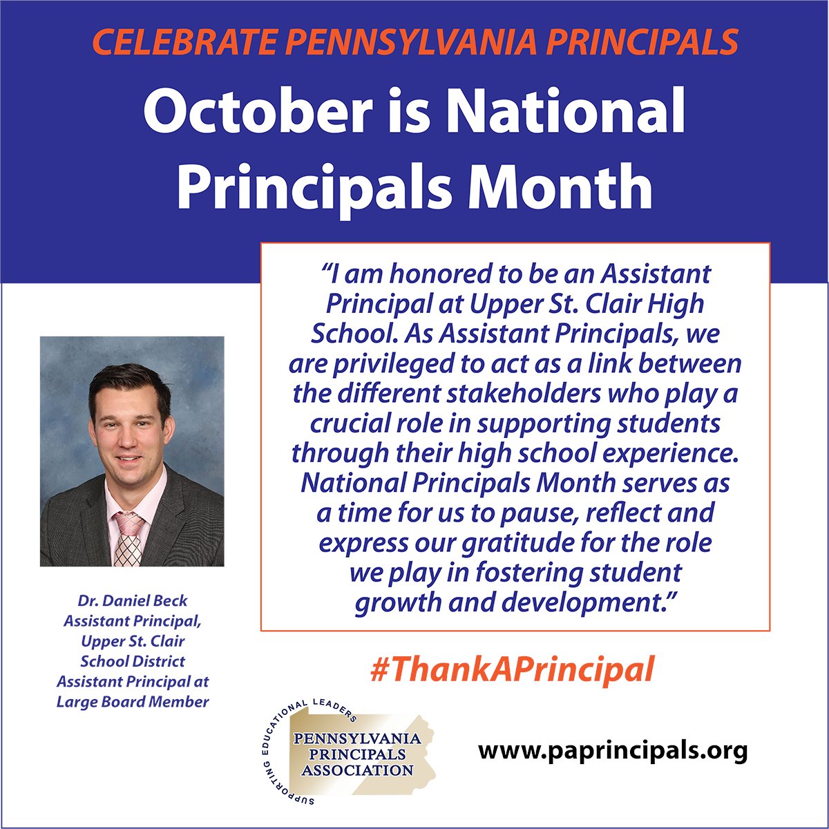 We will continue to celebrate school principals, as these dedicated leaders aren’t merely running schools; they’re molding futures, shaping communities and paving pathways to success for every student. #ThankAPrincipal #PAPRINCIPALS @NAESP @NASSP @USC_High_School @USCSchools
