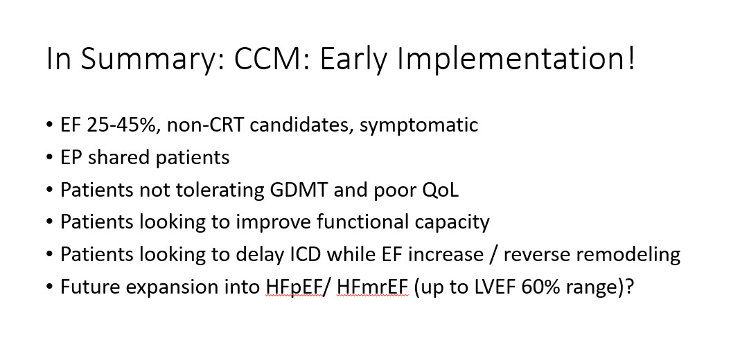 Happy to have hosted @AndrewJSauer for @morristownheart grand rounds - excellent presentation on role of cardiac contractility modulation in heart failure. Key take homes below @AtlanticHealth @CardiacConsult @mmartinezheart