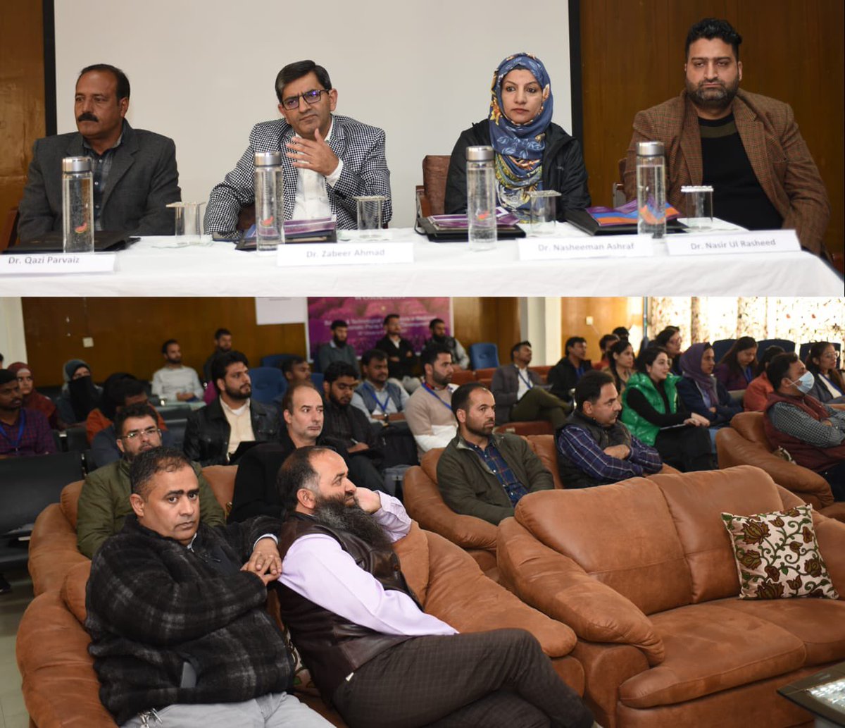 Director <a href="/csiriiim/">CSIR-IIIM</a> Dr.
<a href="/zabeerahmedb/">Dr. Zabeer Ahmed</a> inaugurated a High End workshop on "Scientific &amp; Technological Interventions in Medicinal &amp; Aromatic Plants in Rural Development" at branch lab Srinagar on 30.10.2023.
<a href="/DrNKalaiselvi/">N Kalaiselvi</a> <a href="/CSIR_IND/">CSIR, India</a> <a href="/serbonline/">SERB</a> <a href="/CsirSkill/">CSIR Integrated Skill Initiative (Official)</a>